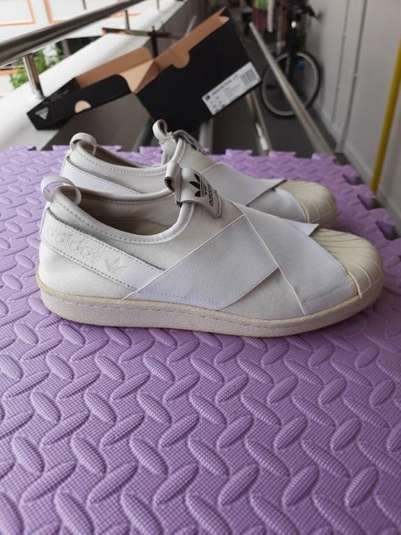 Superstar slip on purper deals