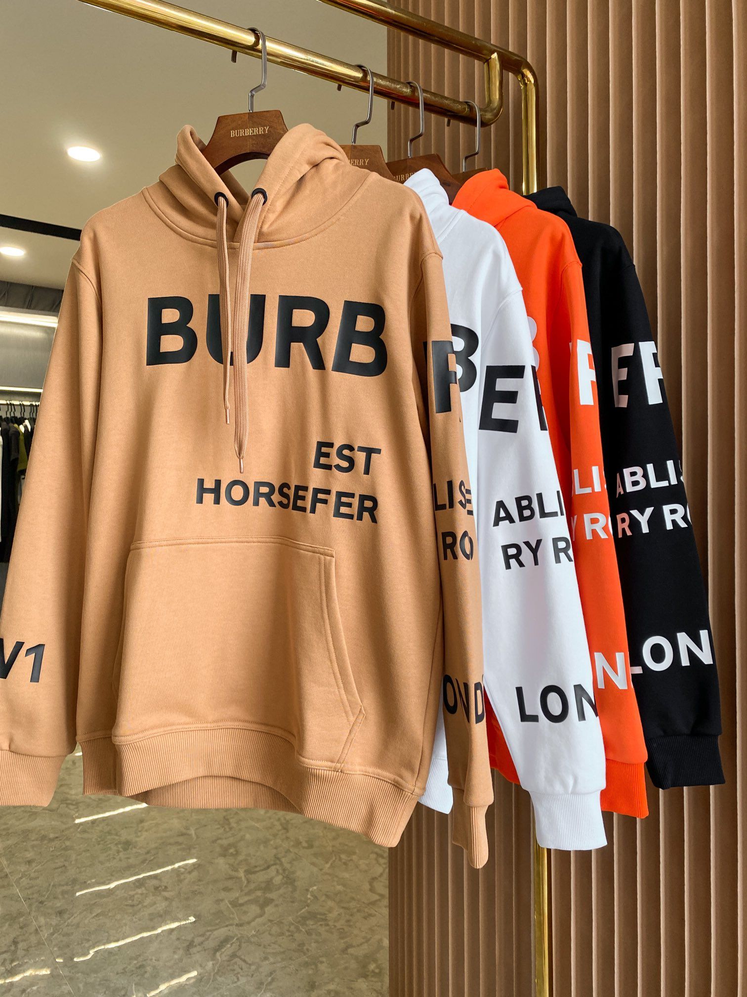 Burberry horseferry hoodie cheap