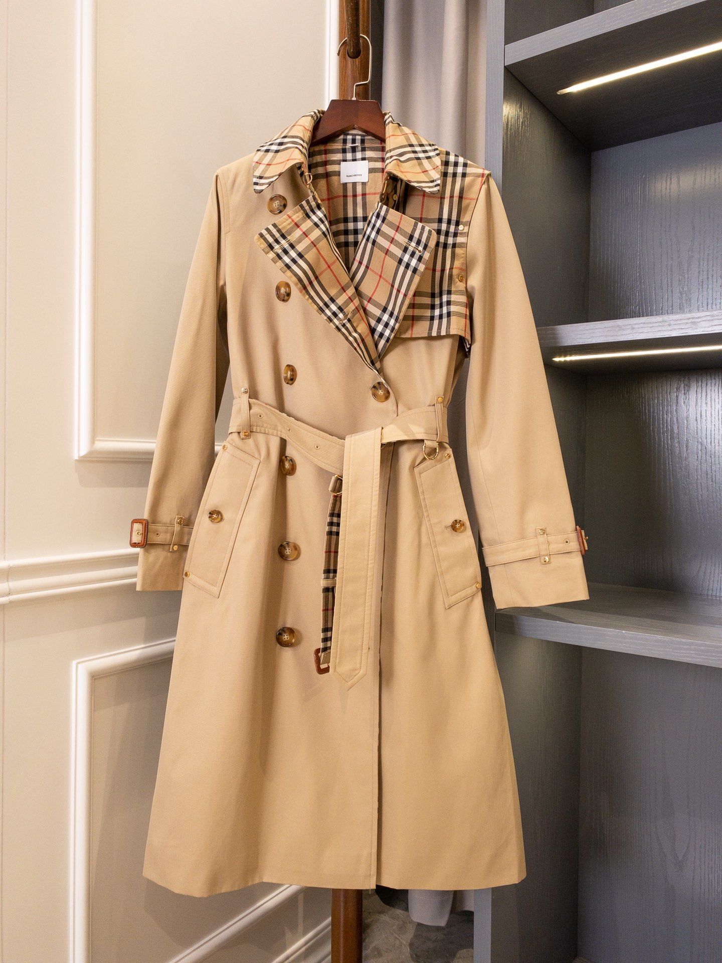 Burberry trench coat authenticity check top