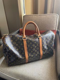Louis Vuitton Prism Keepall Monogram Bandouliere 50 Iridescent, Luxury,  Bags & Wallets on Carousell