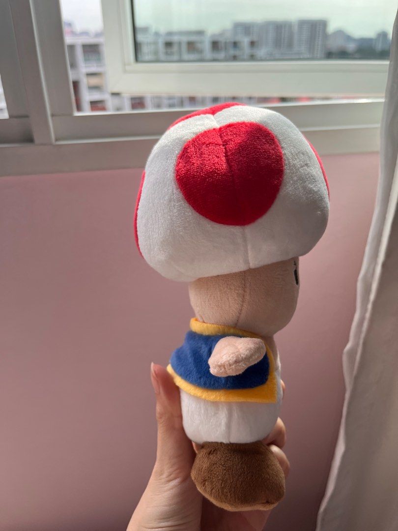 super mario toad plush
