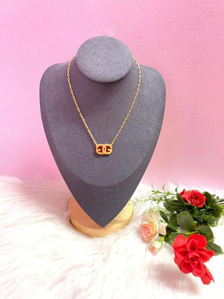 Givenchy necklace rose gold discount
