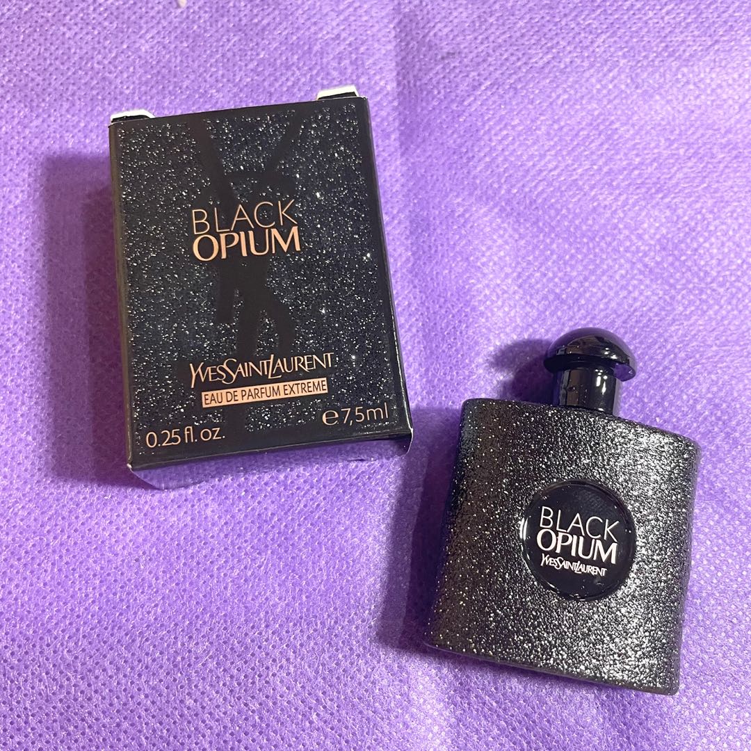 AUTHENTIC Ysl black opium eau de parfum extreme perfume, Beauty