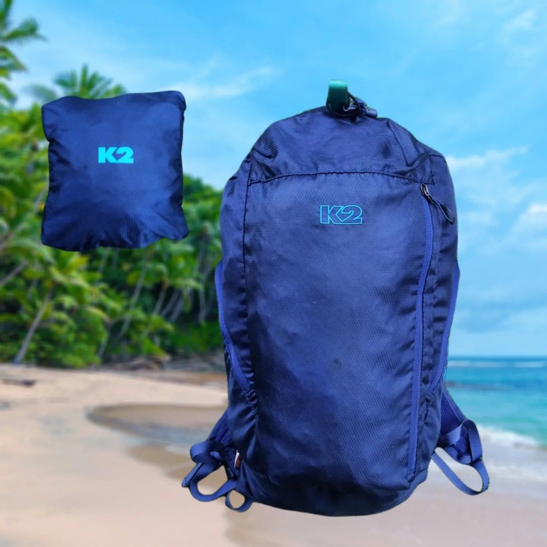 Backpack K2 MPack Packable 20L, Fesyen Pria, Tas & Dompet , Ransel di