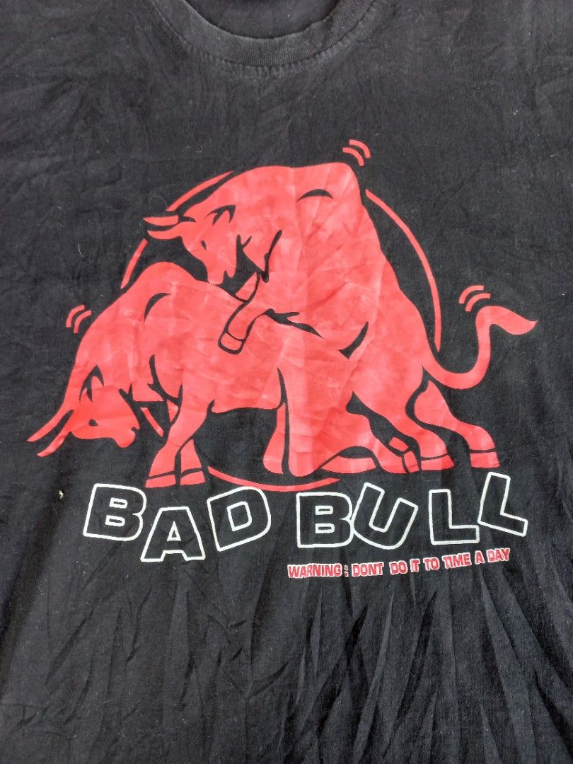 Bad Bull, Men's Fashion, Tops & Sets, Tshirts & Polo Shirts on Carousell