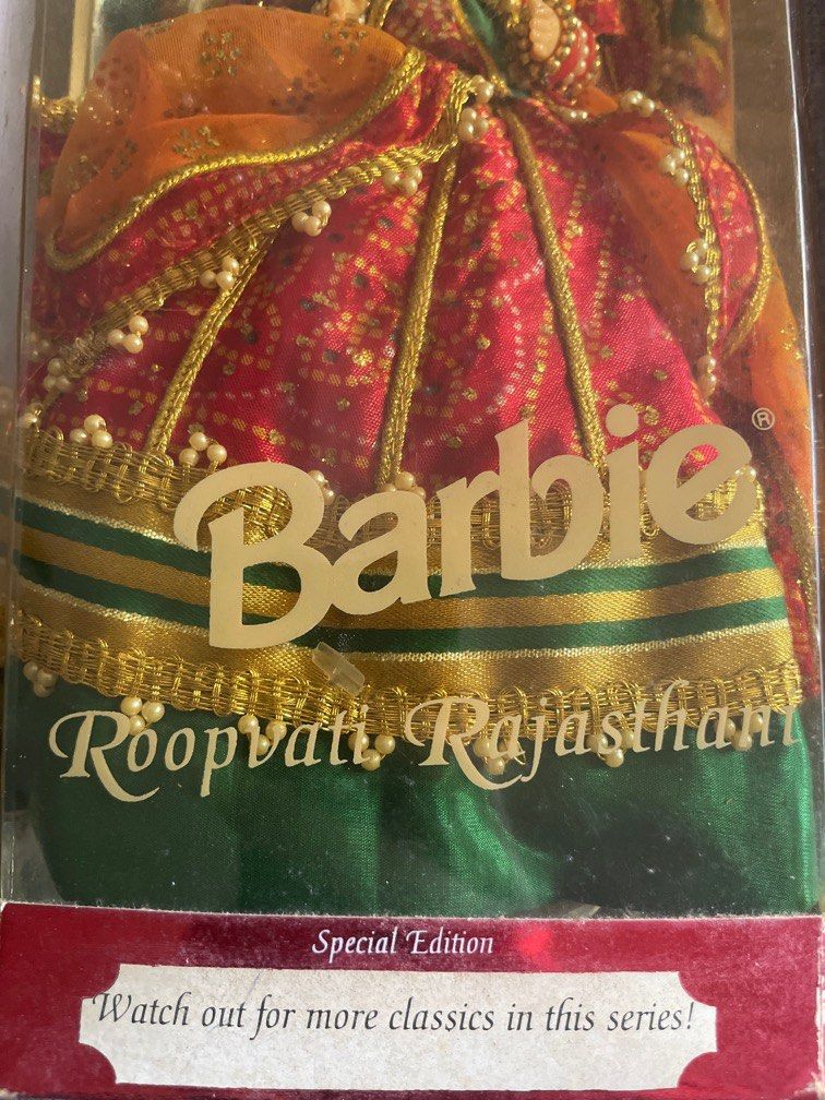 Expressions of India Roopvati Rajasthani Barbie doll France