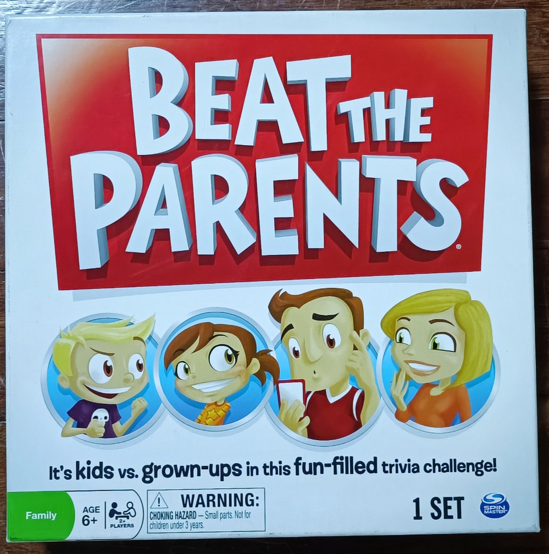 væv Korrespondance ur Beat the parents board game, Hobbies & Toys, Toys & Games on Carousell