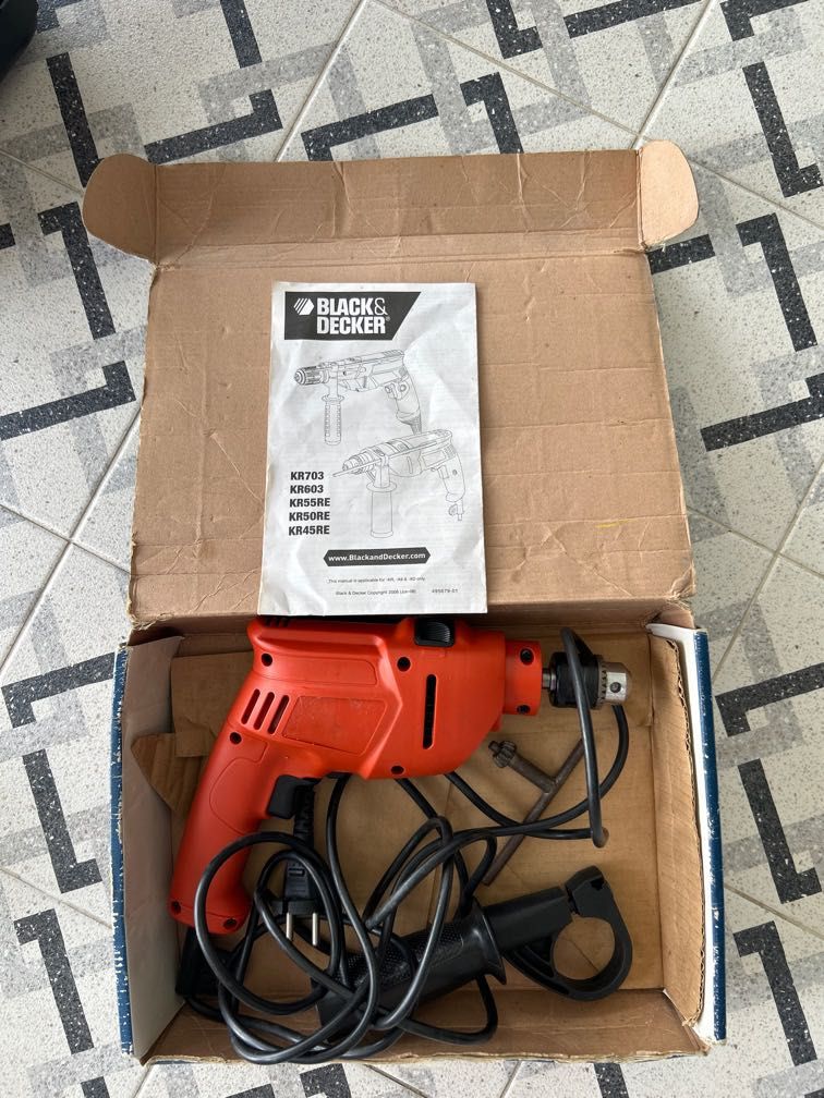 Black & decker BDCHD18K-QW Hammer Drill Cordless Orange