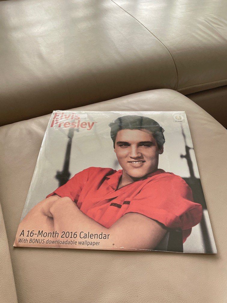 BN Elvis Presley calendar Hobbies Toys Memorabilia Collectibles