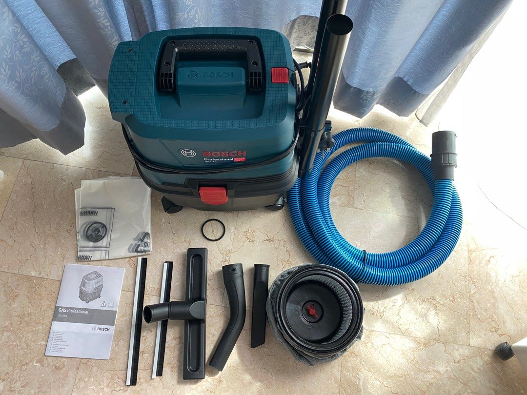 Bosch GAS 15 Wet & Dry Vacuum Cleaner, TV & Home Appliances, Vacuum