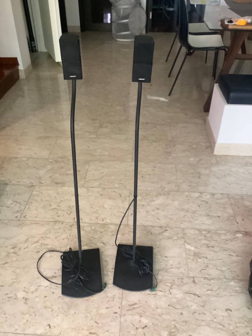 Bose Jewel speakers with stand, Audio, Soundbars, Speakers & Amplifiers