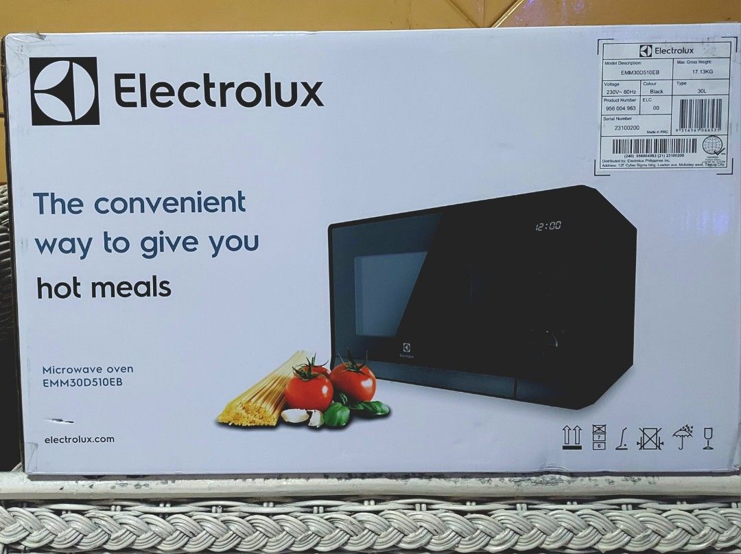BRAND NEW Electrolux Microwave Oven EMM30D510EB (Black), TV & Home