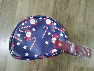 Brand New In Packaging Christmas Design Pouch with Handle