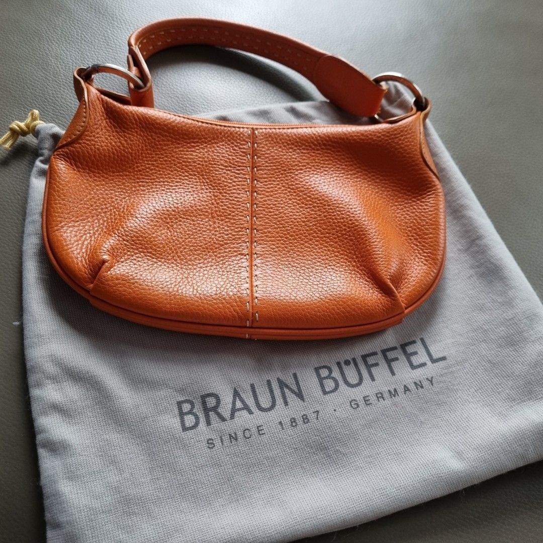 Braun buffel sales leather bag