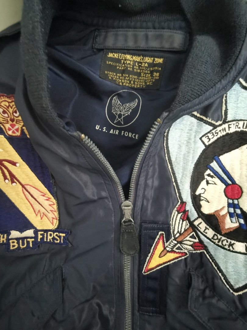 Buzz Rickson L2A flight jacket 實名複刻335th Fighter Interceptor