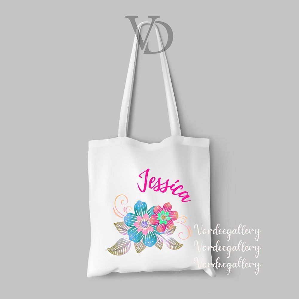 Canvas bag with name shop