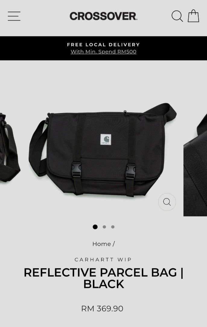 carhartt reflective parcel bag