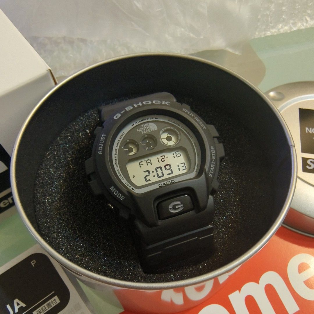 CASIO G-SHOCK x Supreme x The North Face DW-6900 聯名限量, 他的