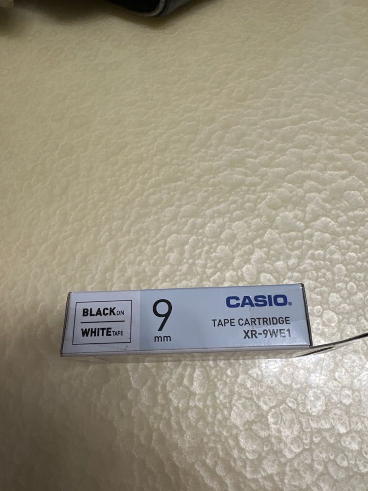 Casio Tape Cartridge XR9WE1, Computers & Tech, Printers, Scanners