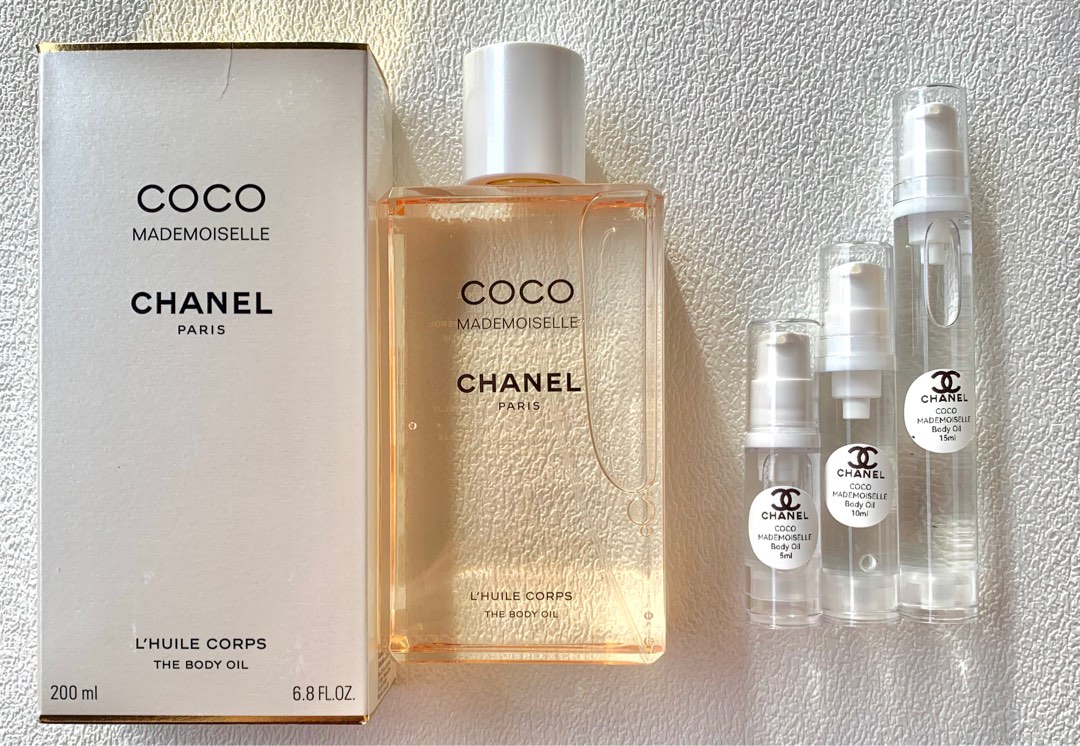 Chanel Coco Mademoiselle Body Oil repack, Beauty & Personal Care