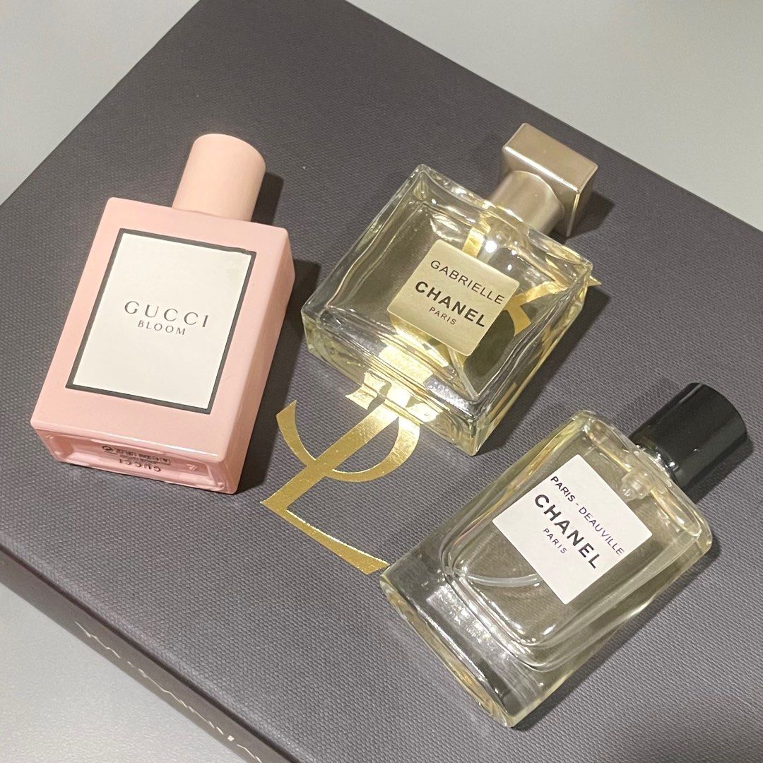 Chanel gabrielle deauville Gucci bloom Perfume Beauty Personal