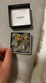 Chanel vintage耳夾