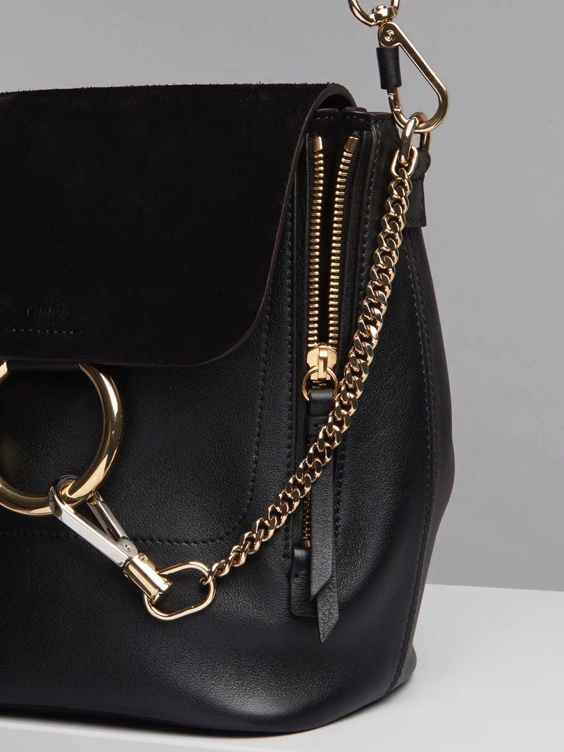 chloe faye mini backpack black stud fastening Chloe Faye Backpack (replica) review