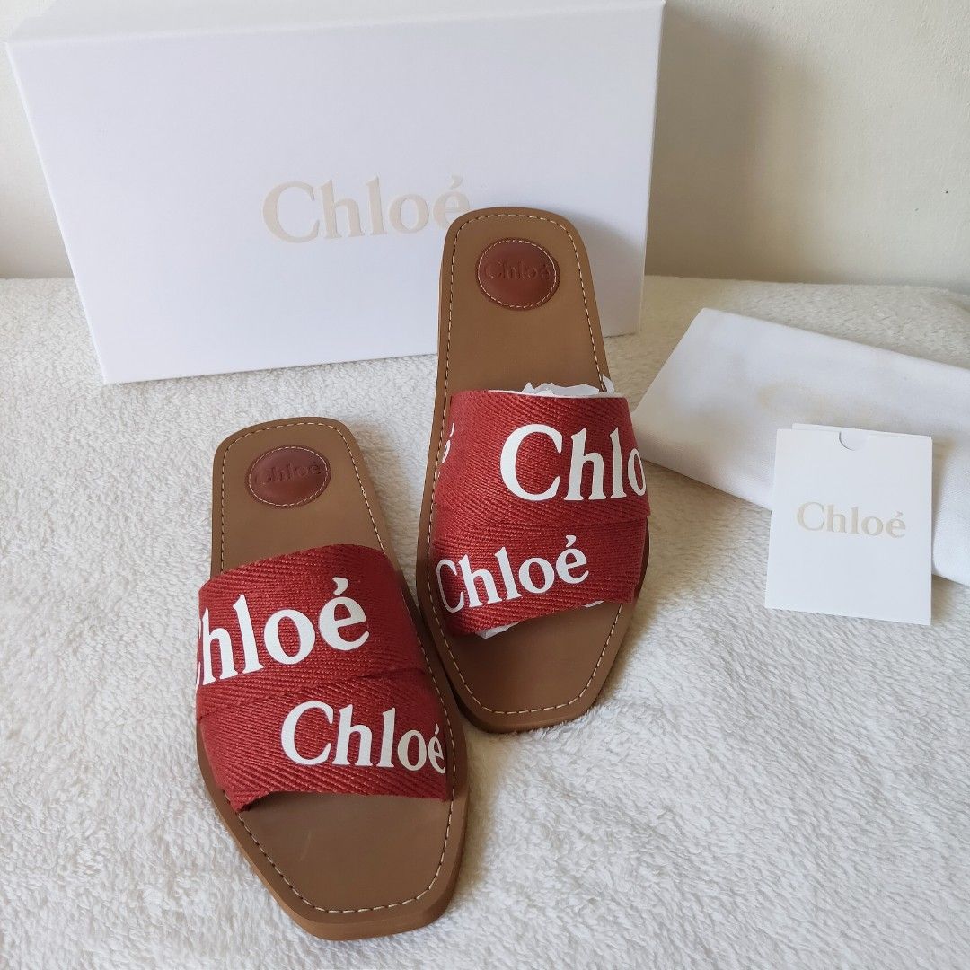 Mules chloe blanche outlet