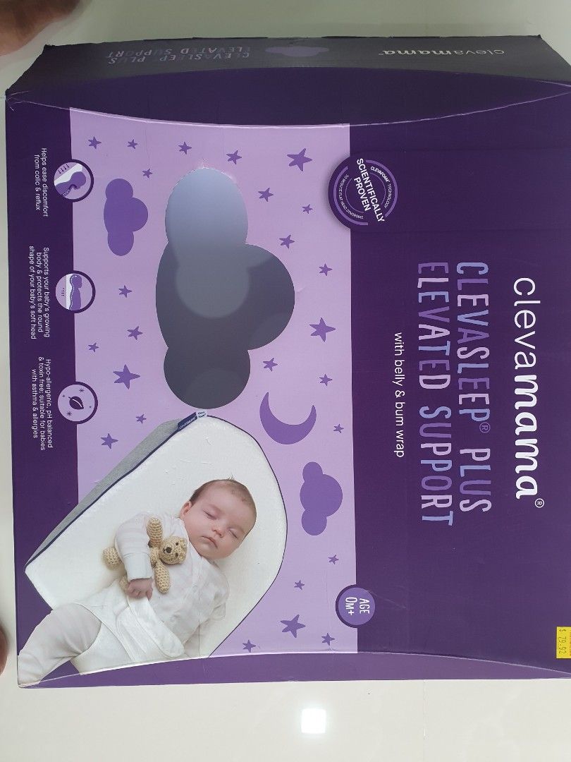 Clevamama Sleep Plus Elevated Support, Babies & Kids, Maternity Care on