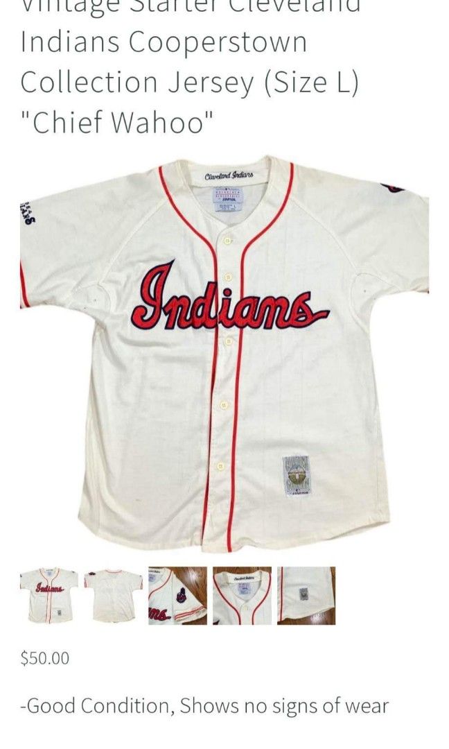 Cleveland Indians Jersey – Budaya Vintage