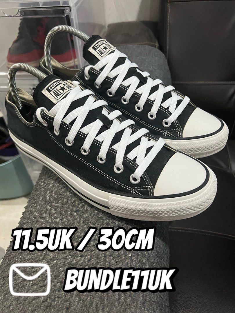 Converse Chuck Taylor All Star Low Classic Black 11.5UK Men s