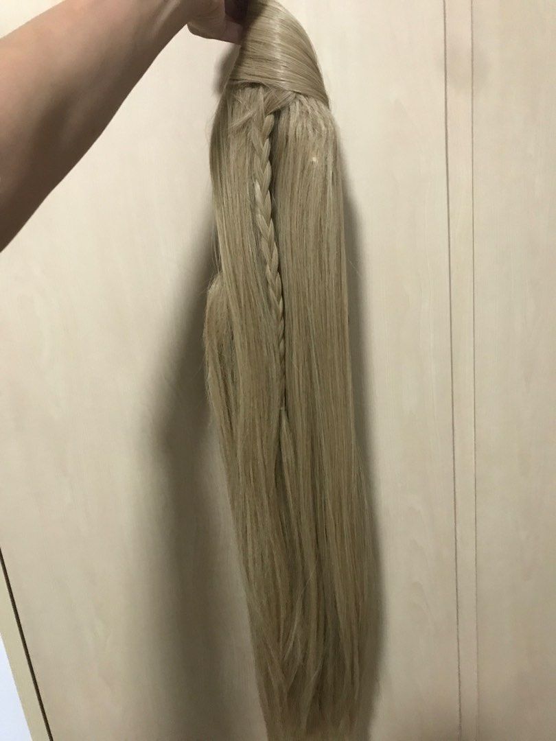 Mythical Boy Hair with Ears Hobbit Wig main image 1