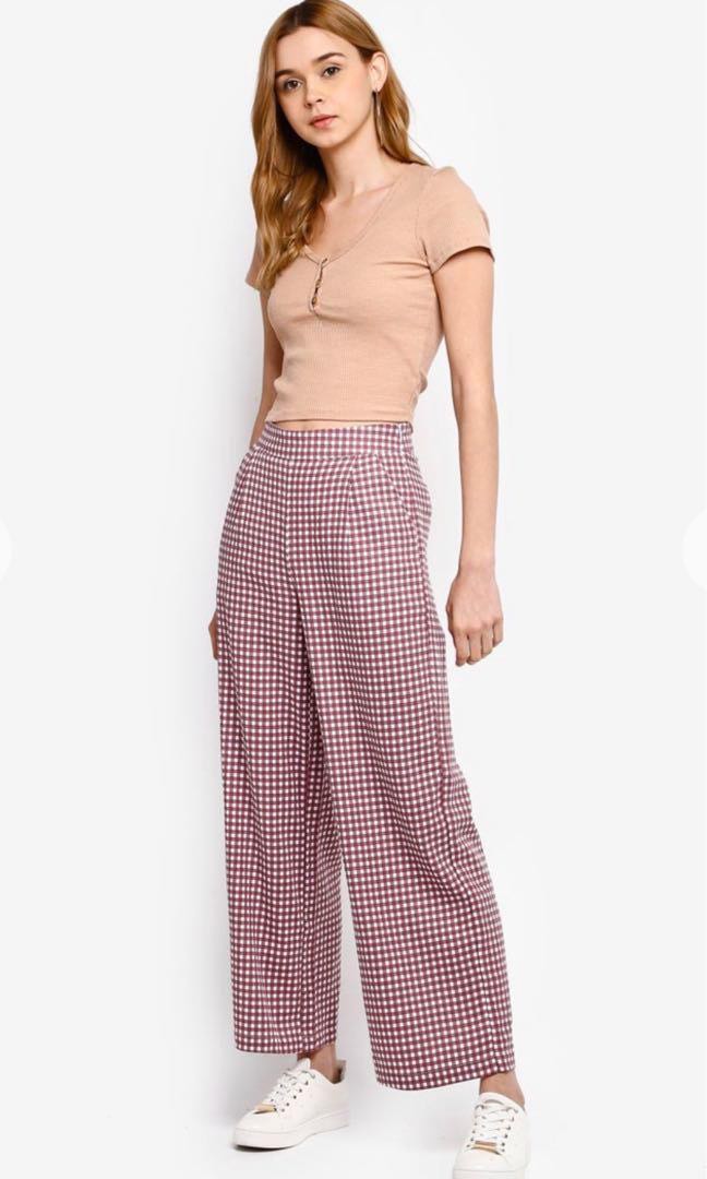 Cotton On Gingham Pants Women s Fashion Bottoms Other Bottoms
