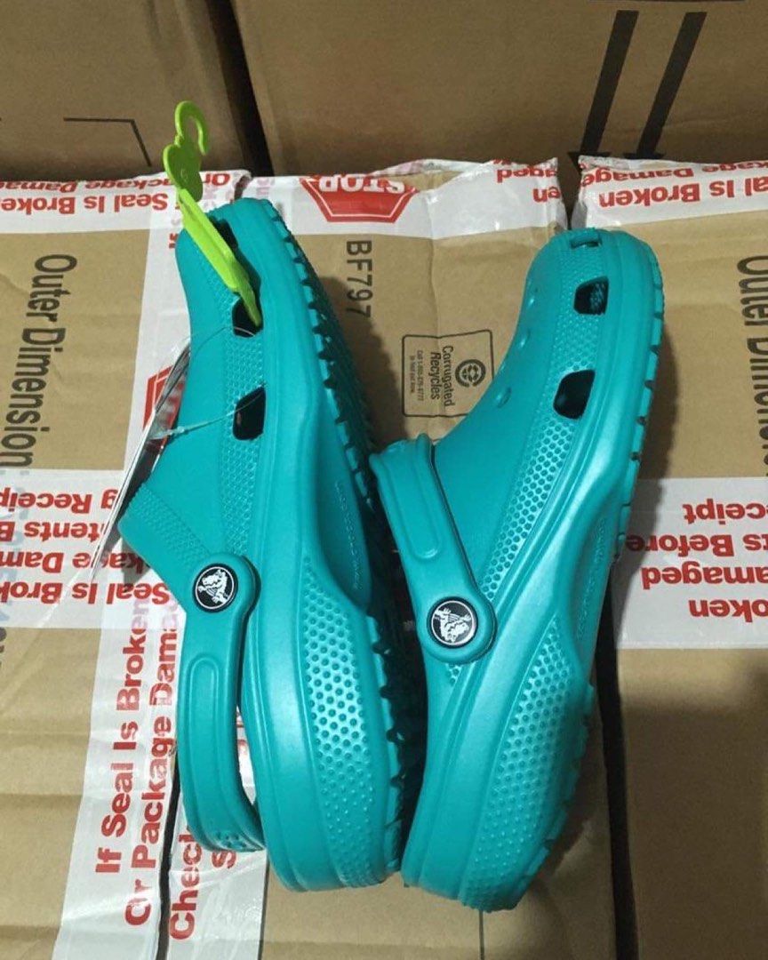 Crocs classic tropical teal outlet