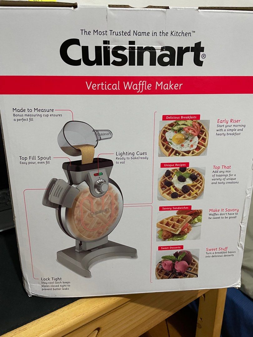 cuisinart 2 in 1 waffle and sandwich maker