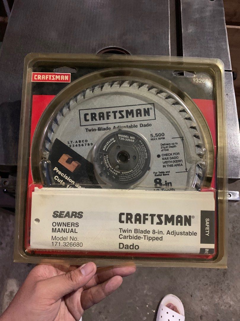 Dado Blade Table Saw, Commercial & Industrial, Construction Tools