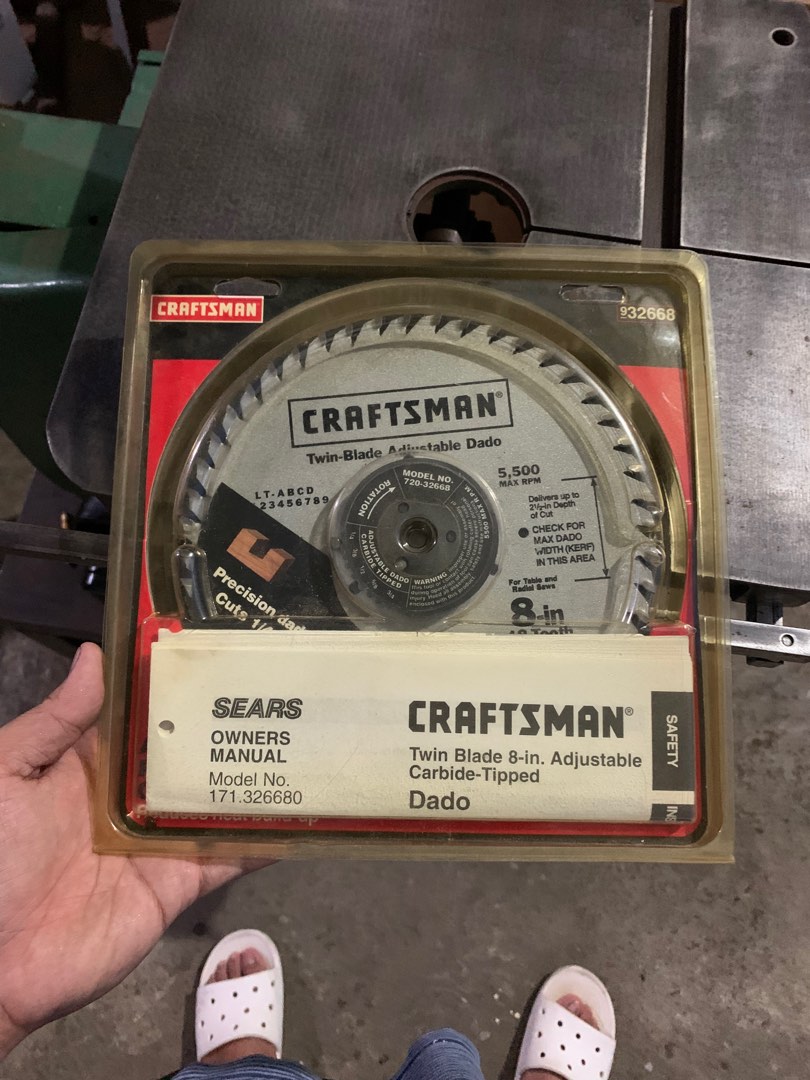 Dado Blade Table Saw, Commercial & Industrial, Construction Tools