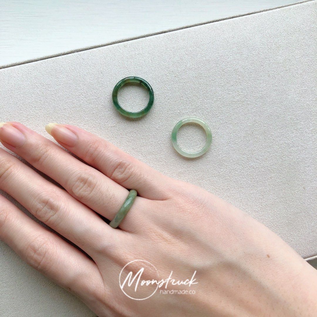 Dainty jade ring online