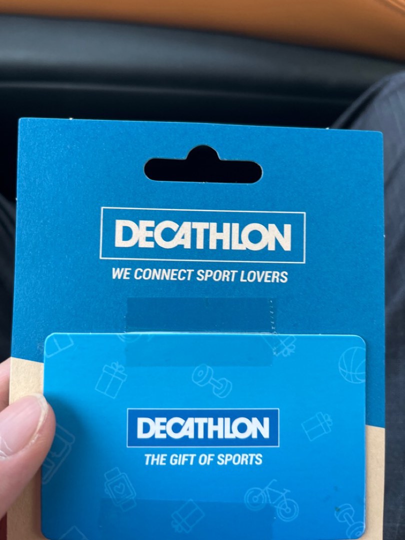 Decathlon 100 Gift Card, Sports Equipment, Other Sports Equipment and