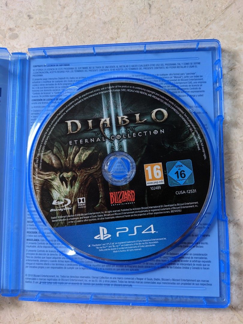 Diablo 3 Eternal Collection, Video Gaming, Video Games, PlayStation on