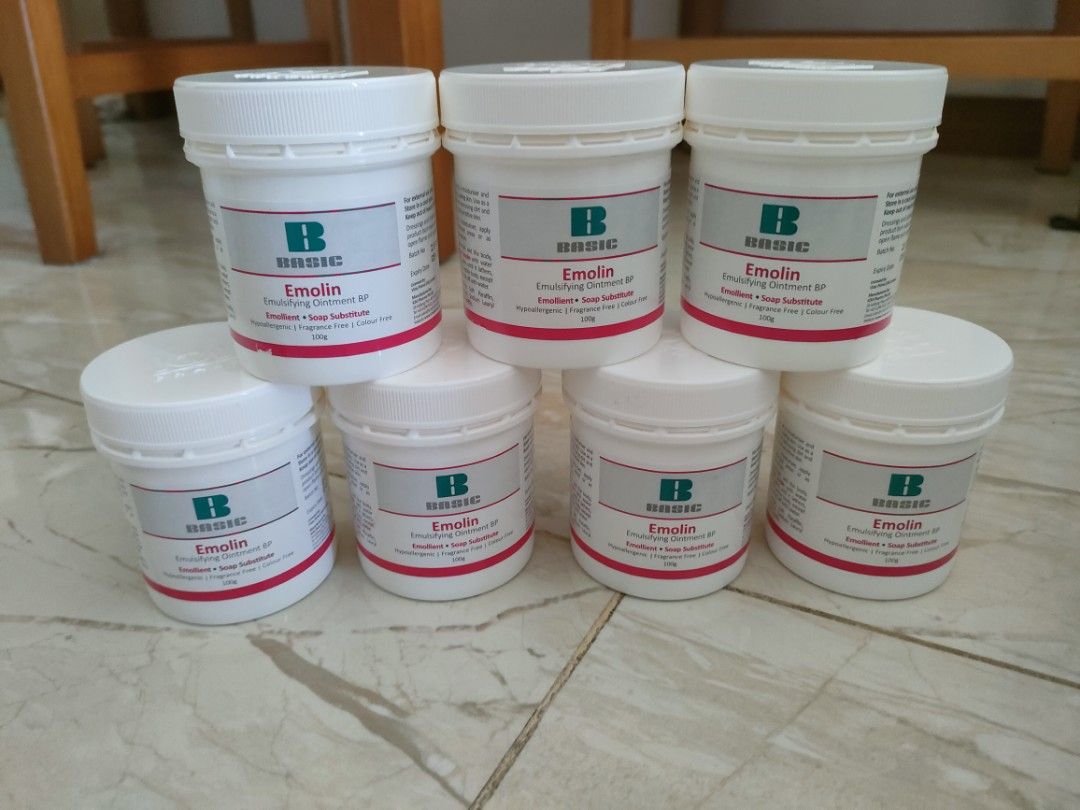 Eczema relief creams Aqueous Cream, Aqurea moisturising cream, Emolin