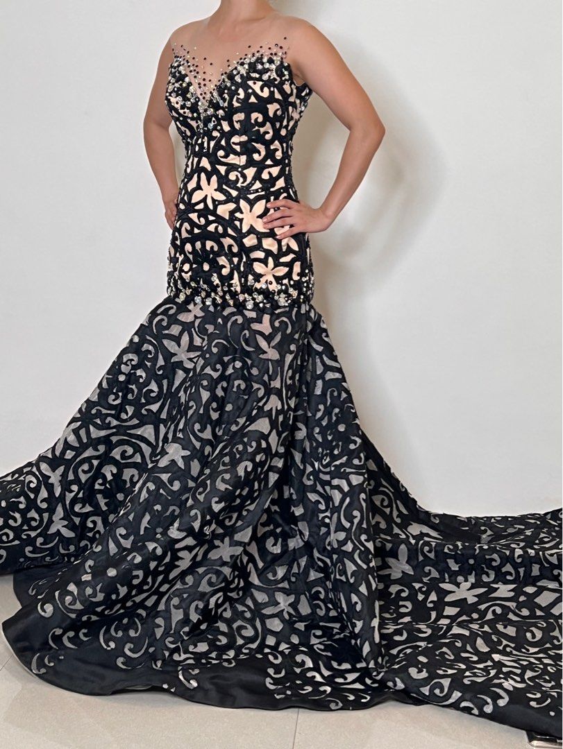 Edward Teng Mermaid Gown For Rent Women s Fashion Dresses Sets Evening dresses gowns on Carousell