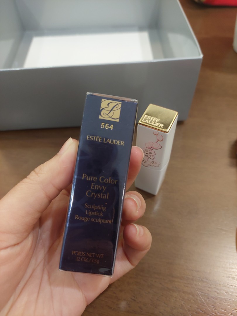  ESTEE LAUDER PURE COLOR ENVY CRYSTAL SCULPTING LIPSTICK - 564  CRYSTAL BABY : Beauty & Personal Care