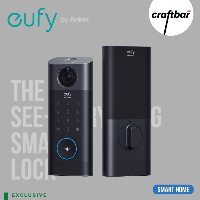 eufy Security S330 Video Smart Lock Advanced 3in1 Door Security
