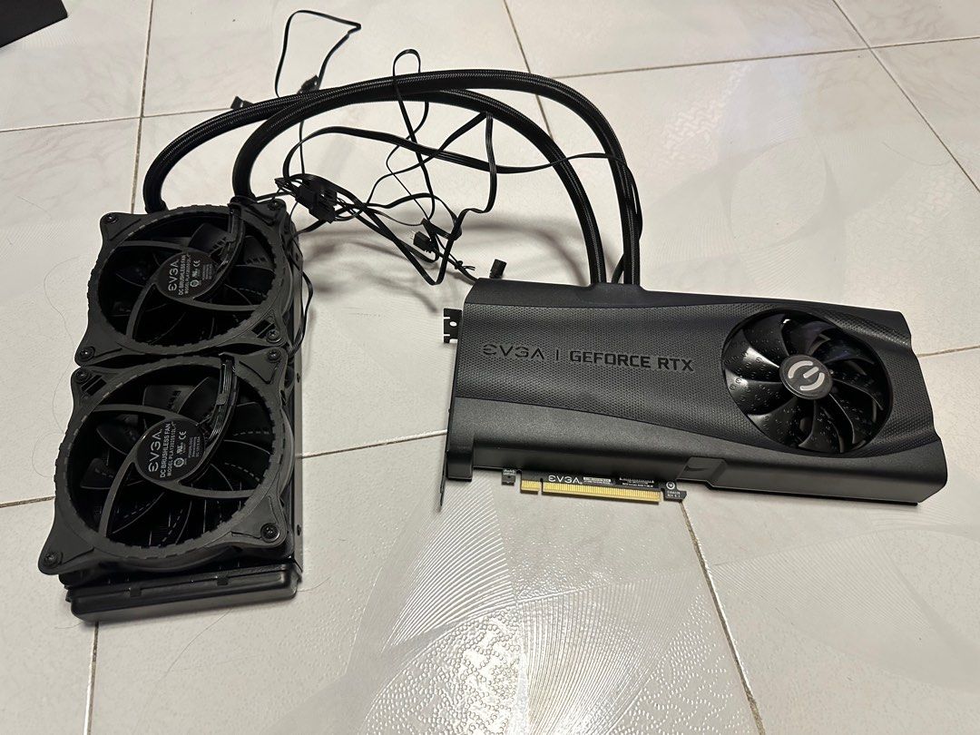 EVGA GeForce RTX 3080 Ti FTW3 ULTRA GAMING + HYBRID Kit (已裝上