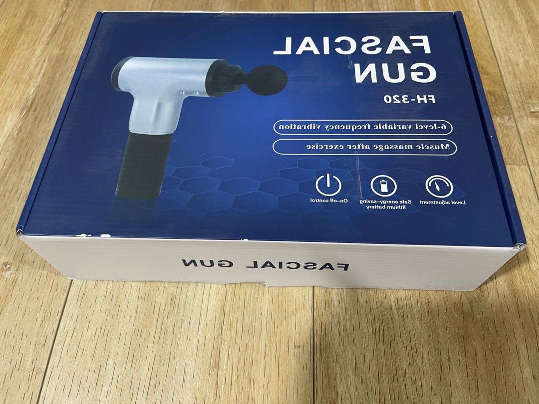 Fascial Gun - FH 320, Health & Nutrition, Massage Devices on Carousell