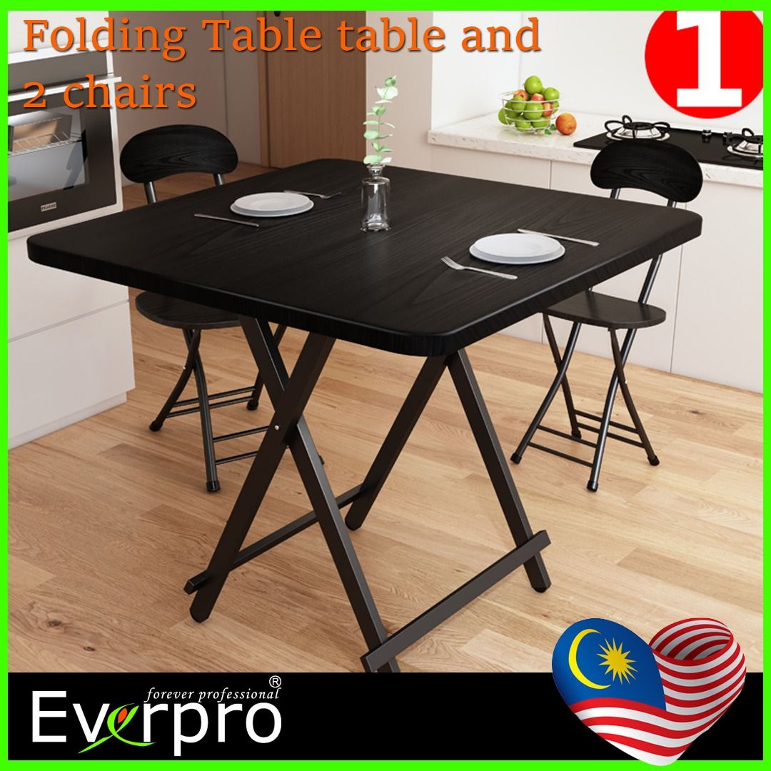 Mainstays square sales foldable table