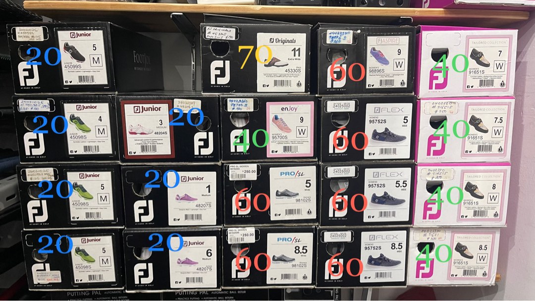 Golf shoes hotsell on clearance