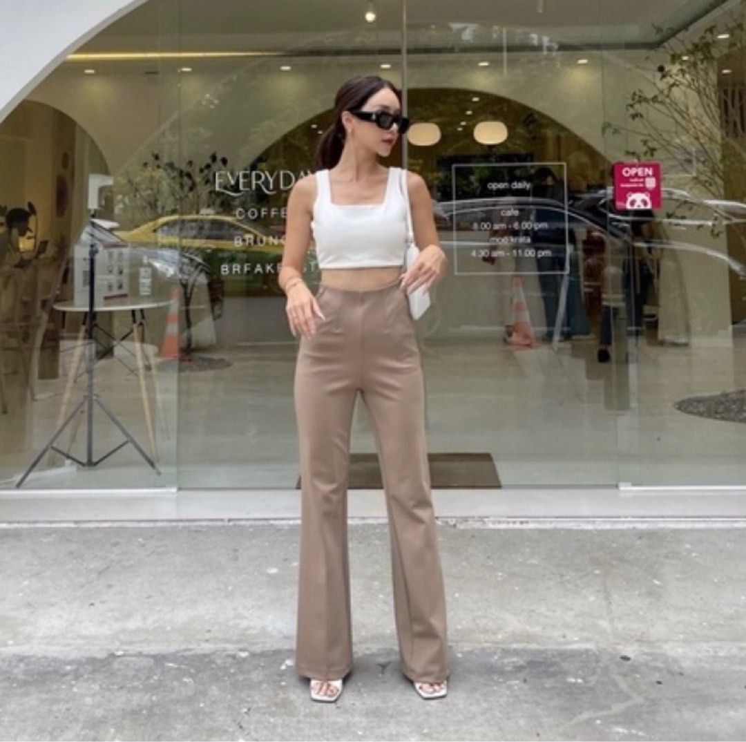 High Waist Formal & Casual Pants, Women's Fashion, Bottoms, Other Bottoms  on Carousell