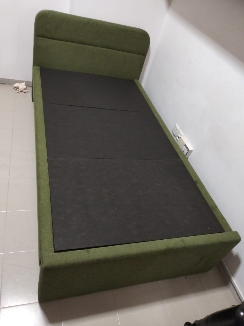 Free delivery Super single bed frame, Furniture & Home Living